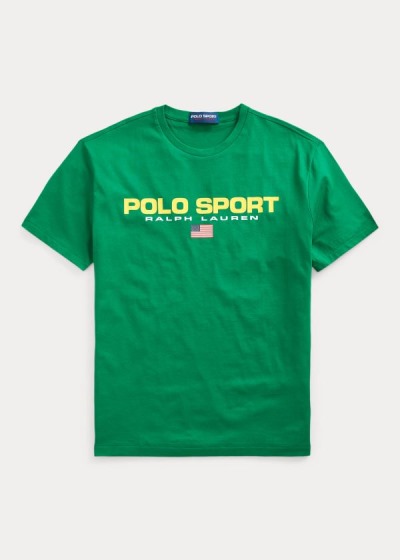 Men's Polo Ralph Lauren Classic Fit Polo Sport T Shirts | 136574MQL